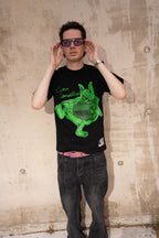 Made with coeur Green Oversize Tee